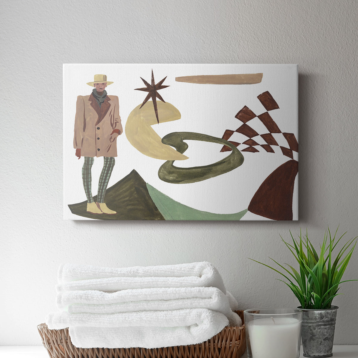 Vintage Vibes IV - Canvas Art Print