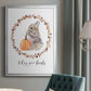 Harvest Home Bunny - Modern Framed Canvas Print