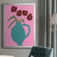 Modern Blooms IV - Modern Framed Canvas Print