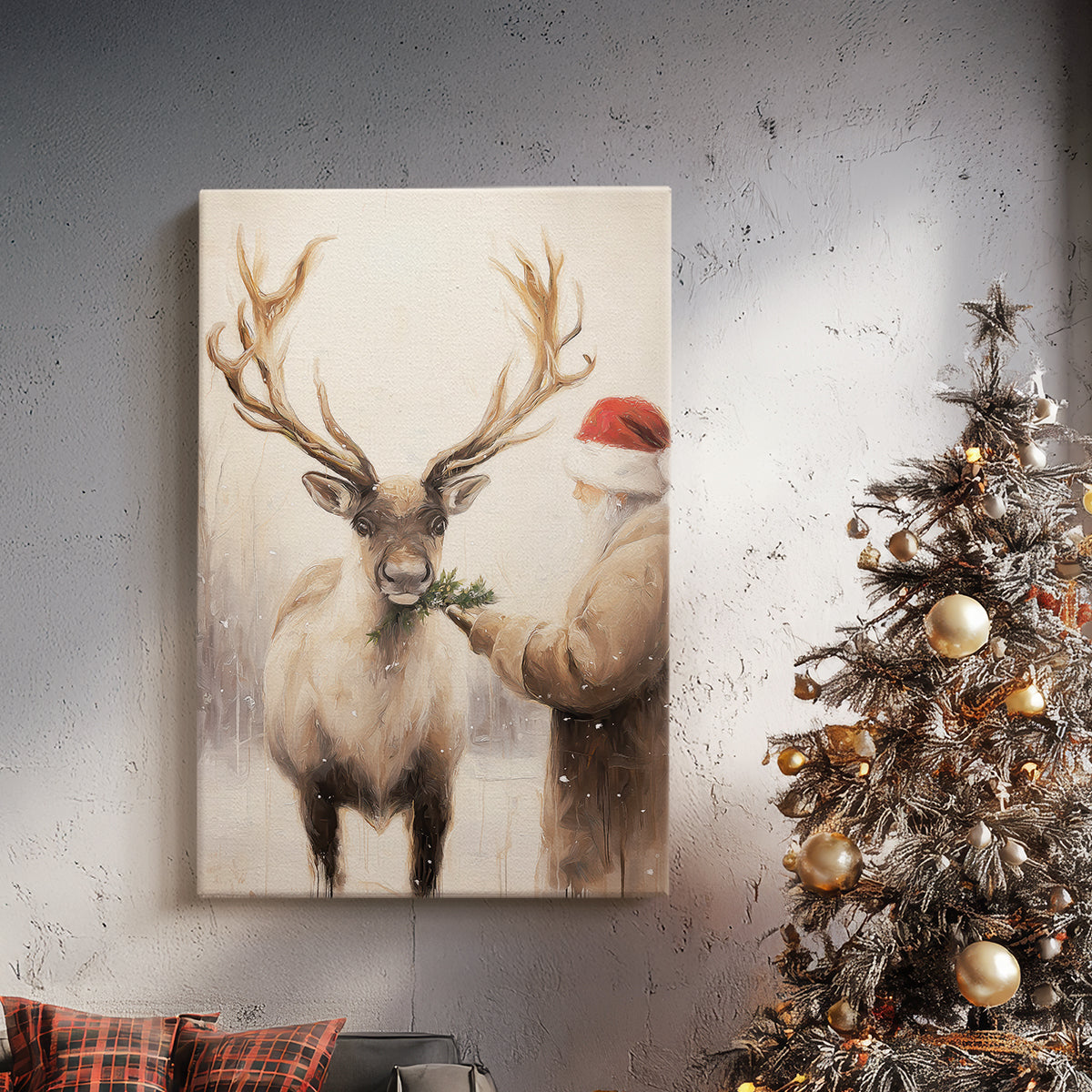 Golden Eve Promise - Canvas Art Print
