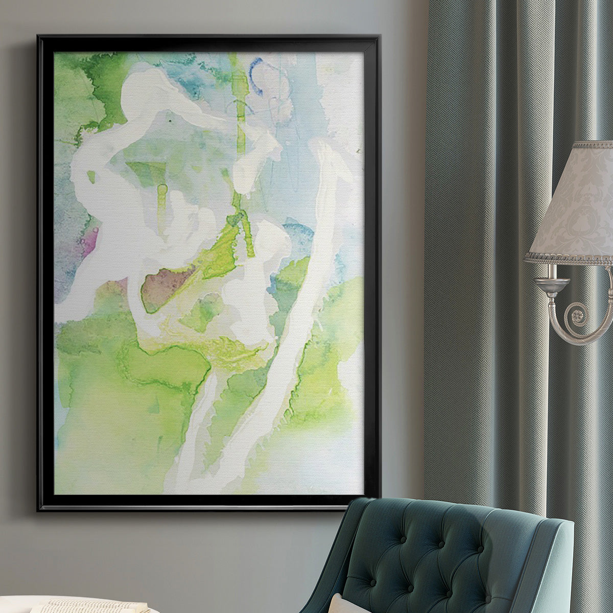 Rising Above II - Modern Framed Canvas Print