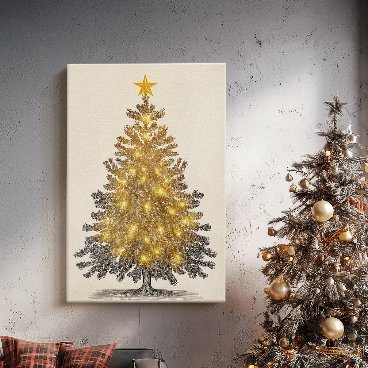 Golden Serenade - Canvas Art Print