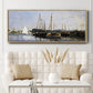Pleasure Boats, 1872 - Floater Framed Canvas Print