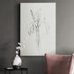 Neutral Iris Sketch II - Canvas Art Print