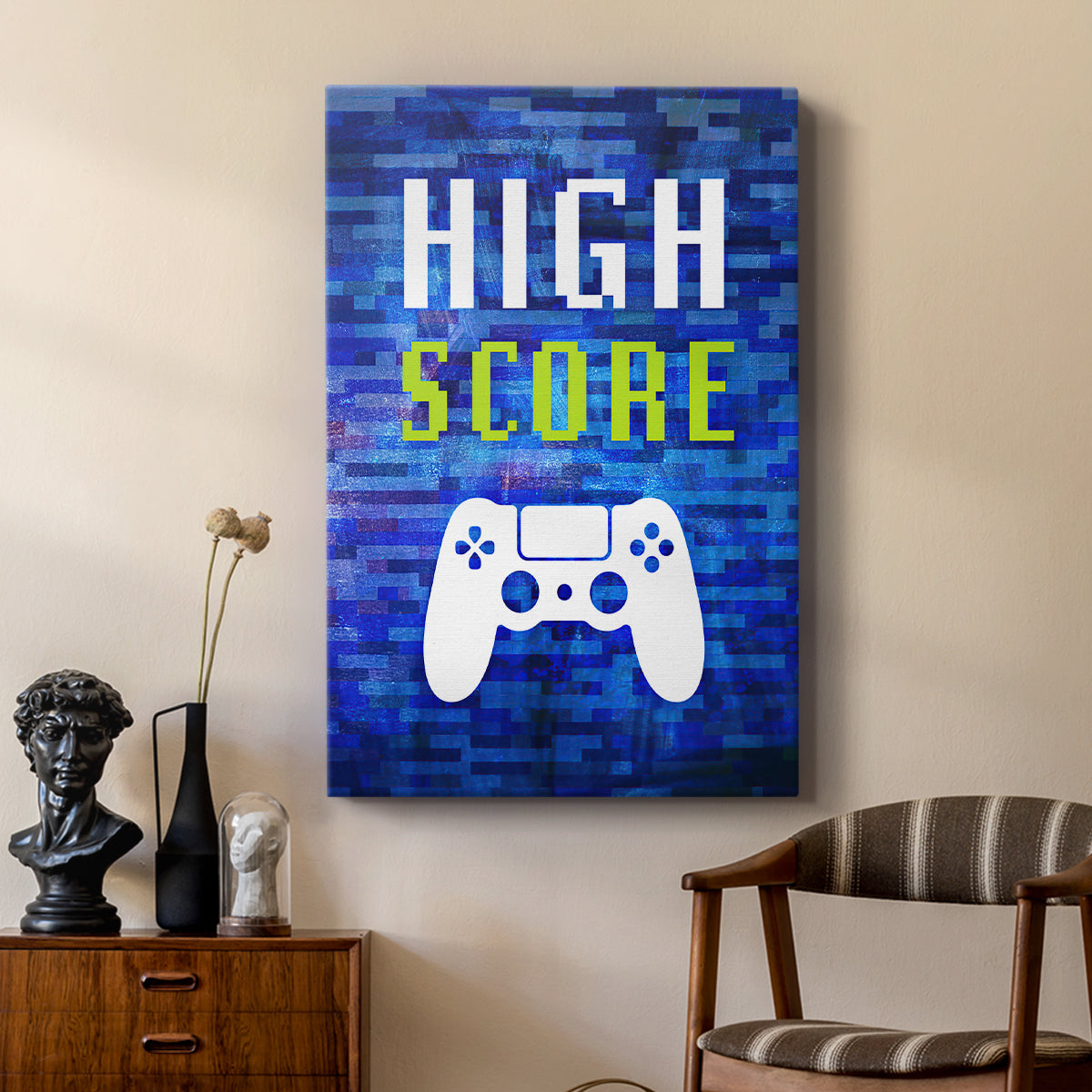 It's Game On I - Canvas Art Print