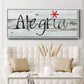 Alegria - Floater Framed Canvas Print