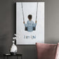 Boy on a Swing Premium Gallery Wrapped Canvas - Ready to Hang