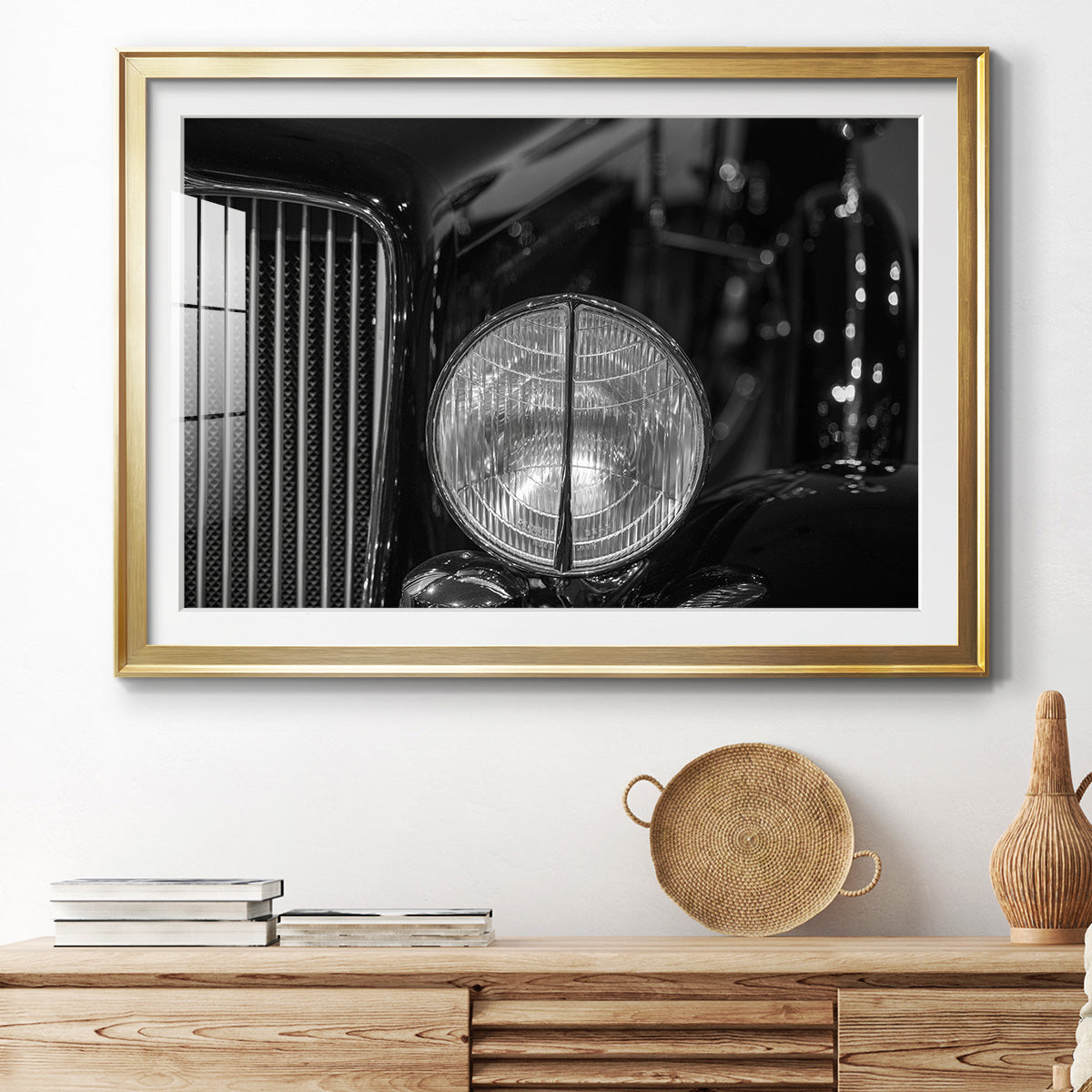 Vroom III Premium Framed Print - Ready to Hang