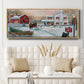 Christmas Tree Farm - Floater Framed Canvas Print