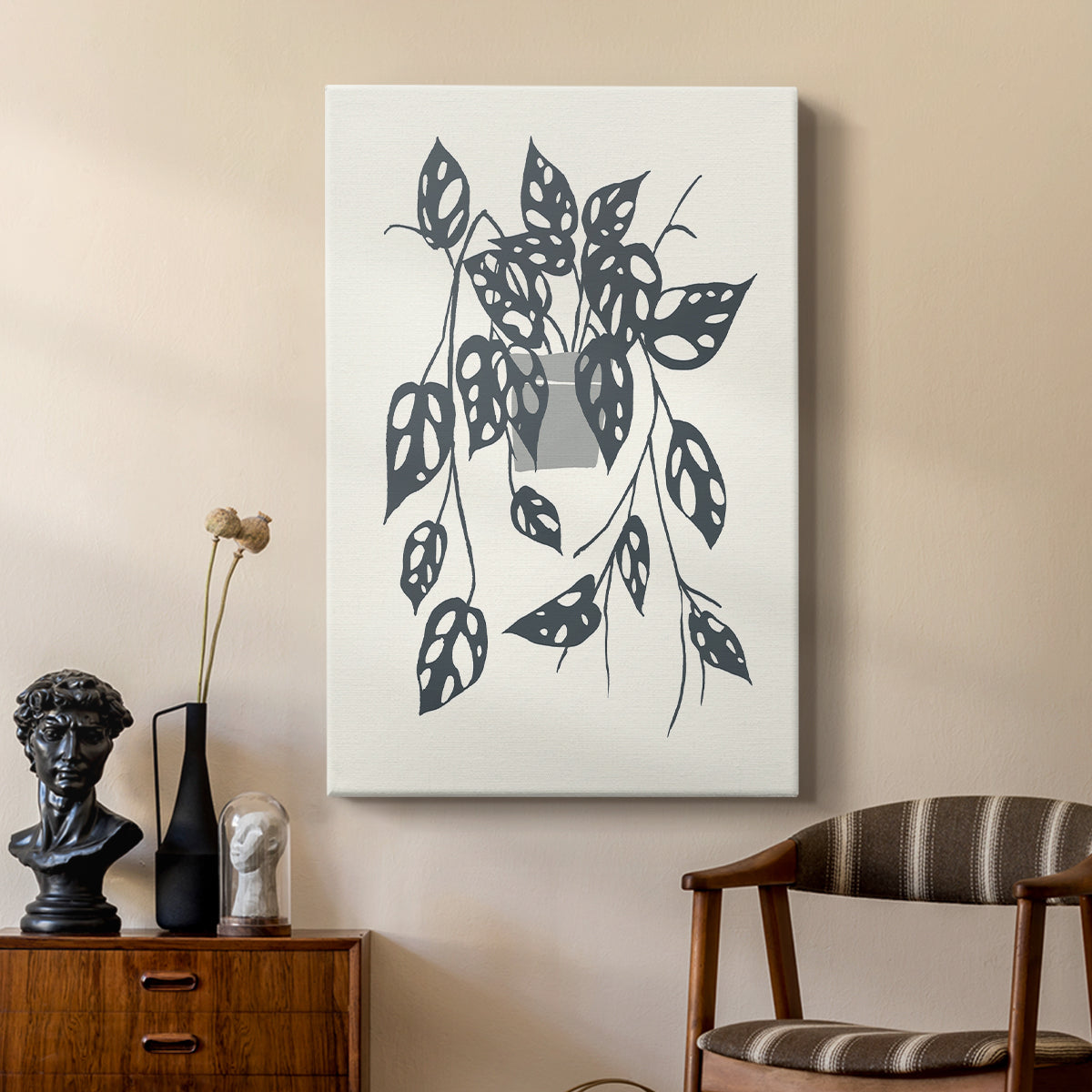 Growing Leaves V - Canvas Art Print