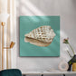 Shell on Aqua II - Canvas Art Print