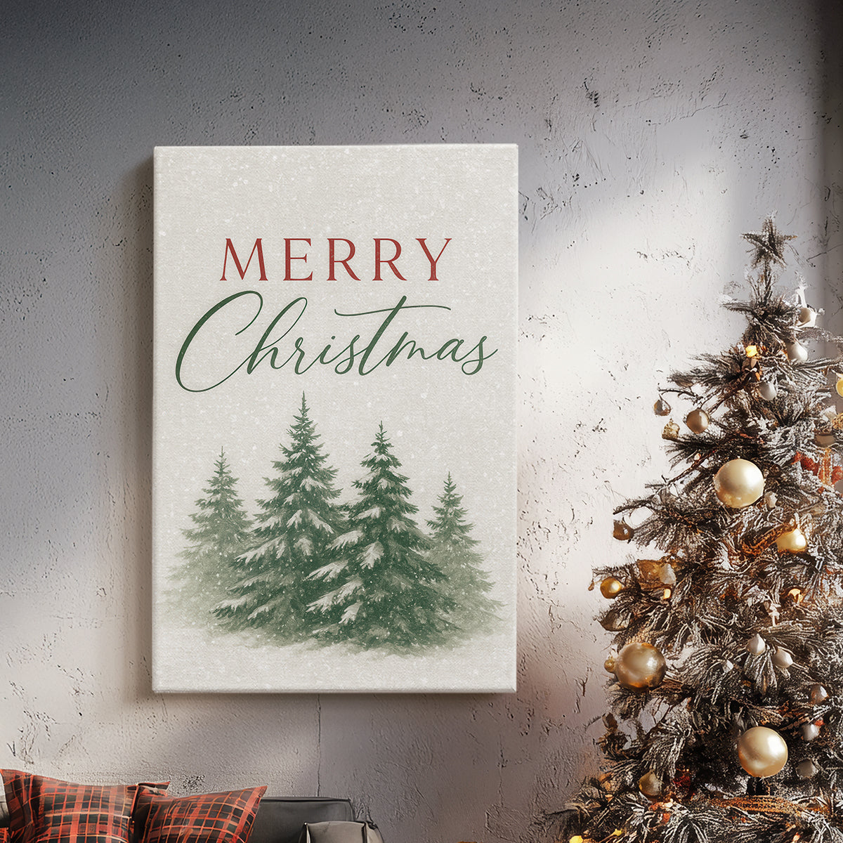 Silver Carol - Canvas Art Print