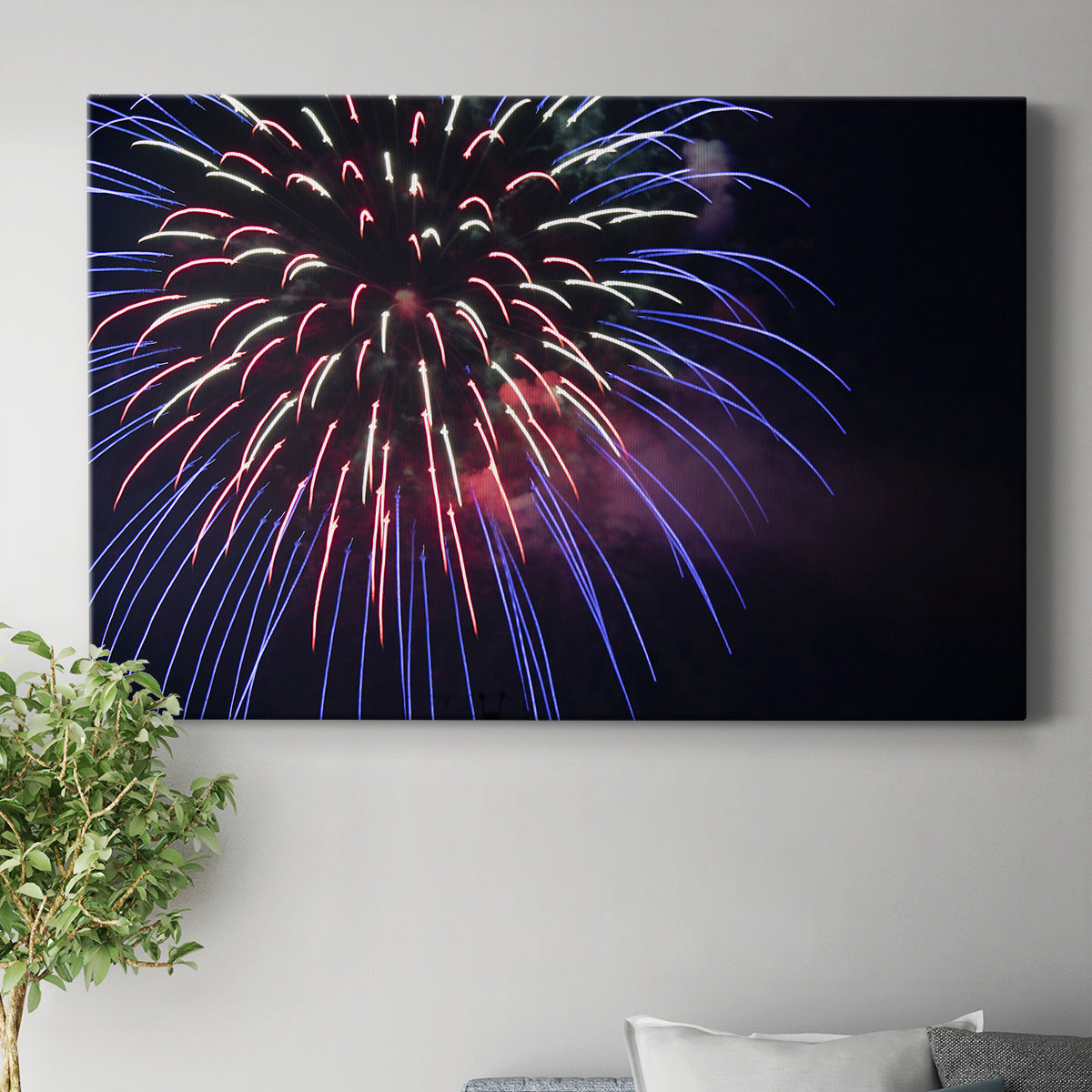 Sky Flower - Canvas Art Print