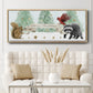 Christmas in the Forest Collection D - Floater Framed Canvas Print