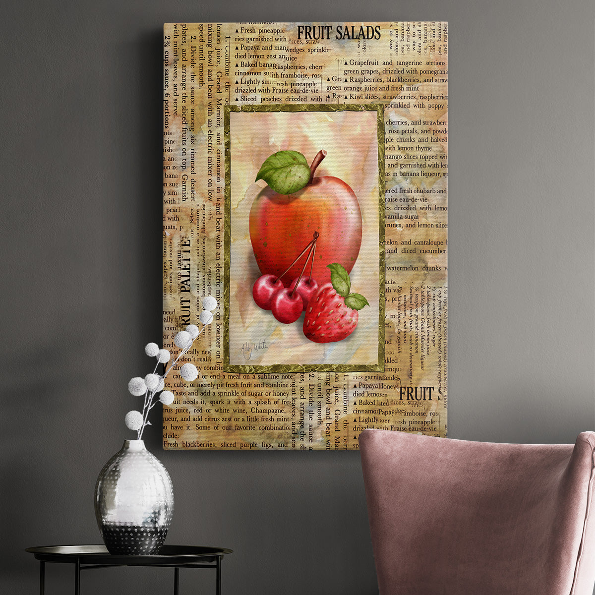 Mixed Fruit I - Canvas Art Print