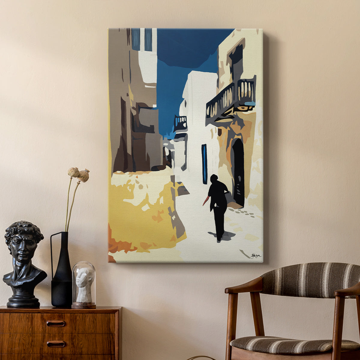 Mykonos 3 - Canvas Art Print