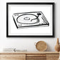 Vinyl Sketch Premium Framed Print - Ready to Hang