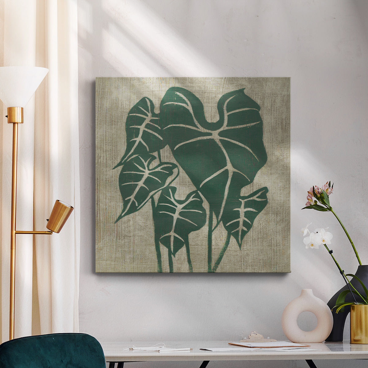 Vintage Greenery III-Premium Gallery Wrapped Canvas - Ready to Hang