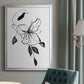 Wild Clematis I - Modern Framed Canvas Print