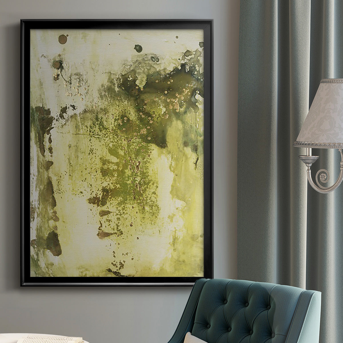 Canyon Diptych I - Modern Framed Canvas Print