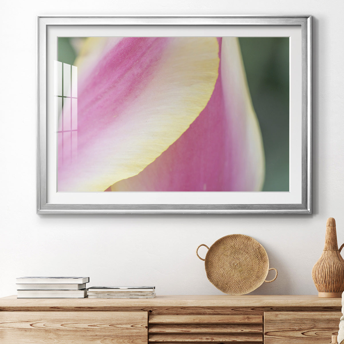 Delicate Premium Framed Print - Ready to Hang