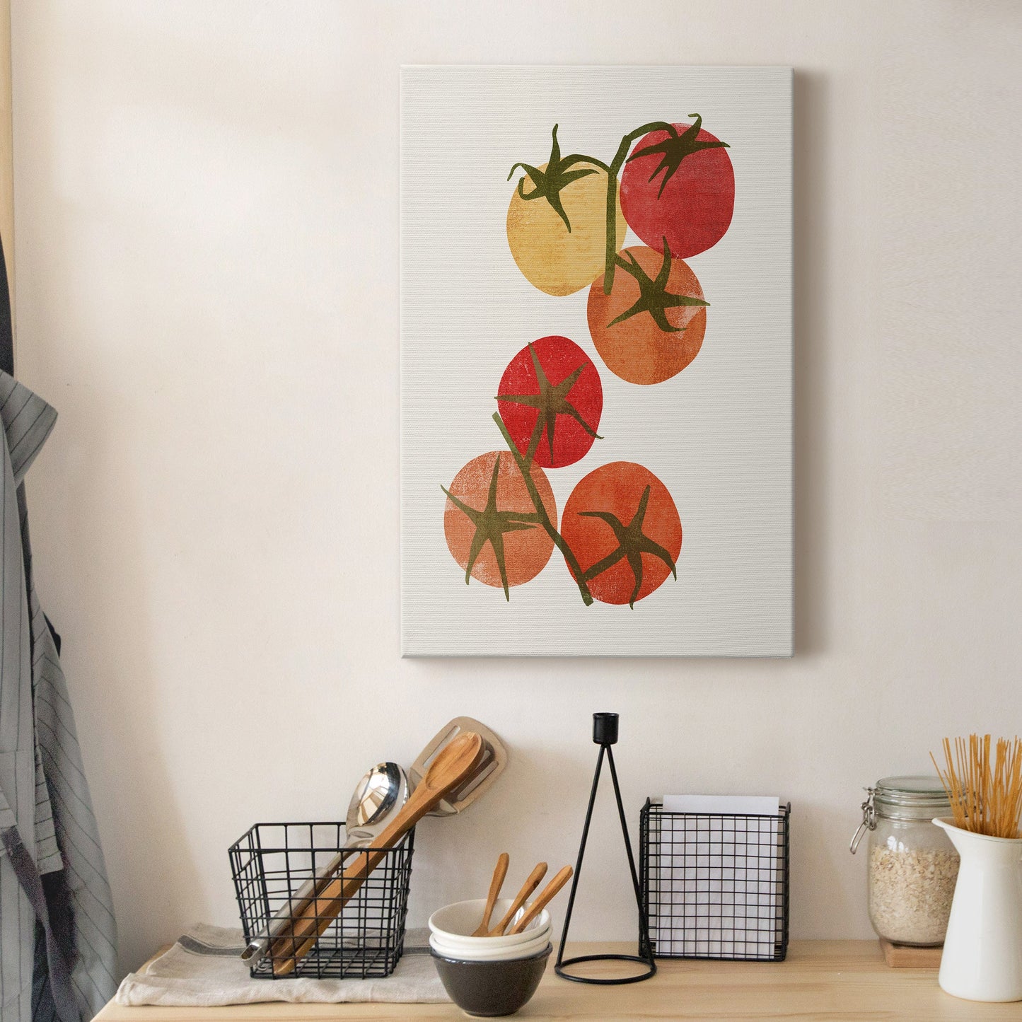 Organic Veg IV Premium Gallery Wrapped Canvas - Ready to Hang