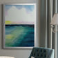 Sherbet Sunset Diptych II - Modern Framed Canvas Print