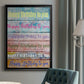 Birthday Song - Modern Framed Canvas Print