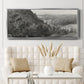 East Rock, New Haven - Floater Framed Canvas Print