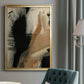 Baked Paintstrokes I - Modern Framed Canvas Print