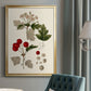 Leaves & Berries III - Modern Framed Canvas Print