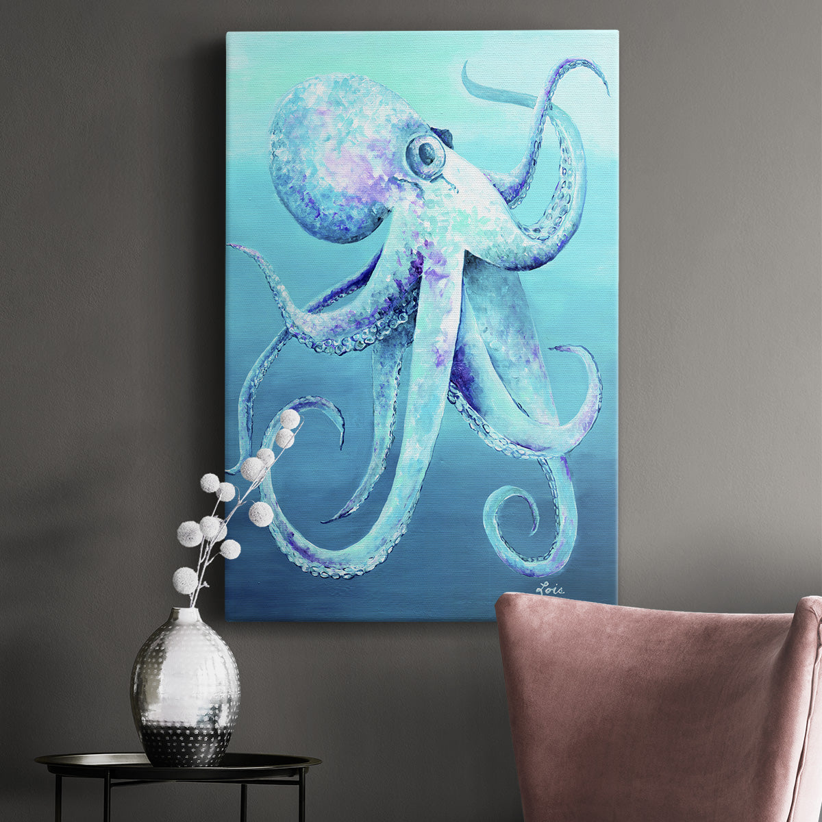 Octopus - Canvas Art Print