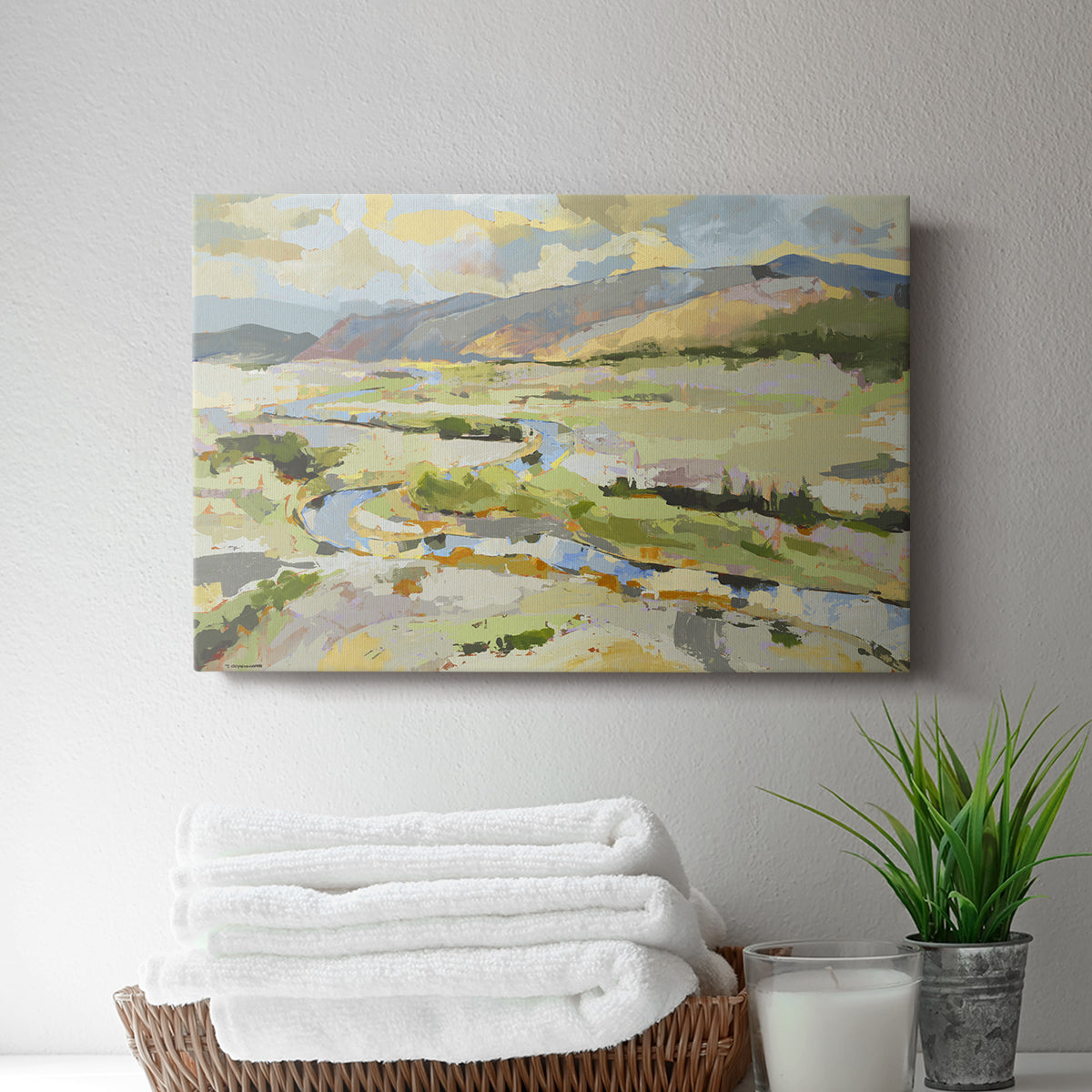 Mile Ten - Canvas Art Print