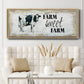 Farm Sweet Farm II - Floater Framed Canvas Print