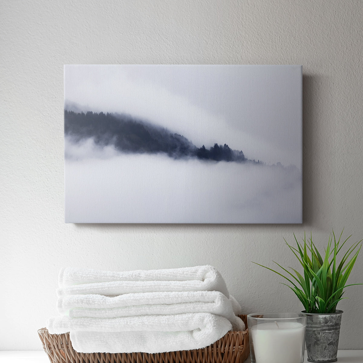In the Clouds - Canvas Art Print