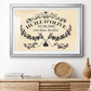 Antique French Label IV - Modern Framed Art Print