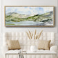 Serene Mountains I - Floater Framed Canvas Print
