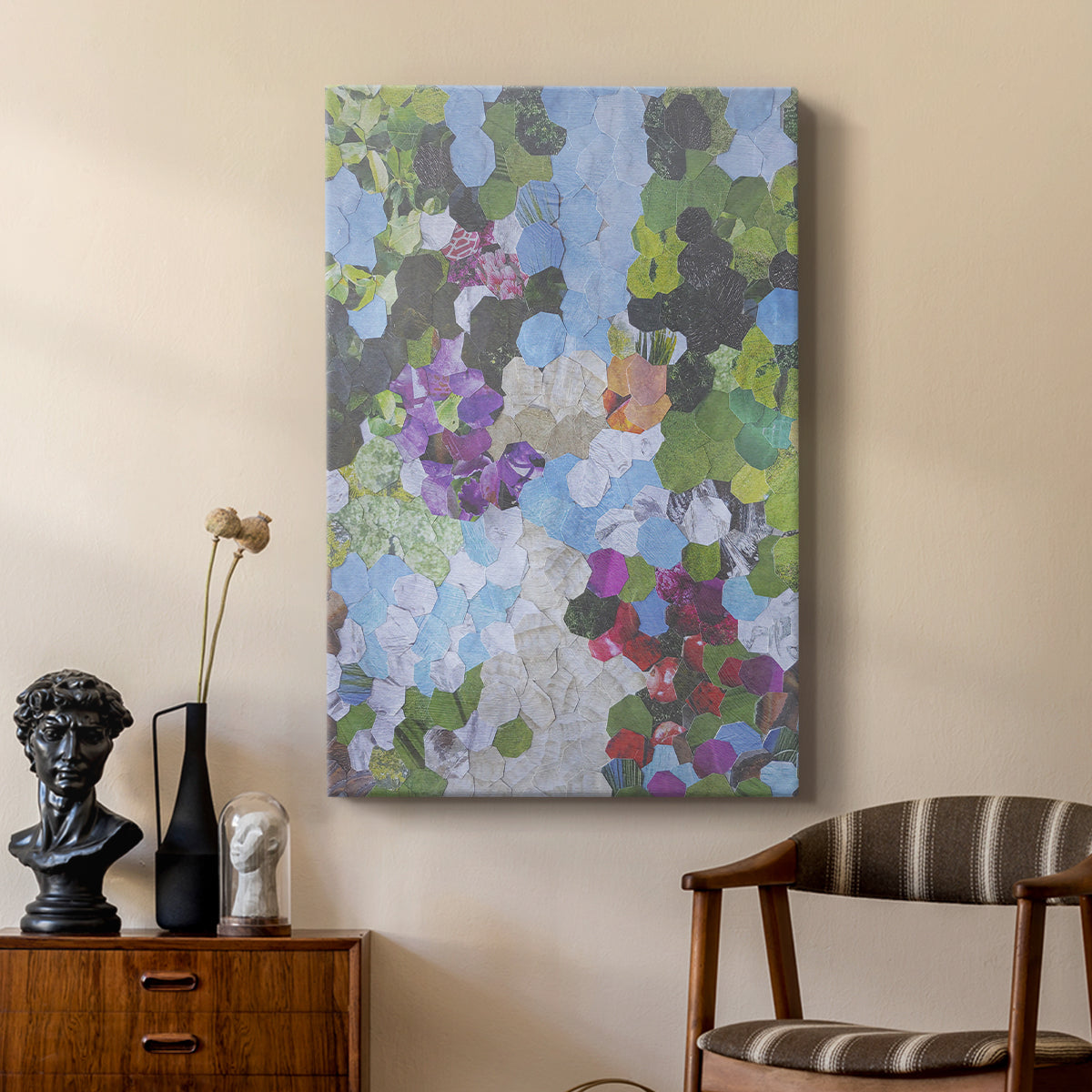 Iris Garden - Canvas Art Print