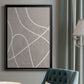 Fissures I - Modern Framed Canvas Print