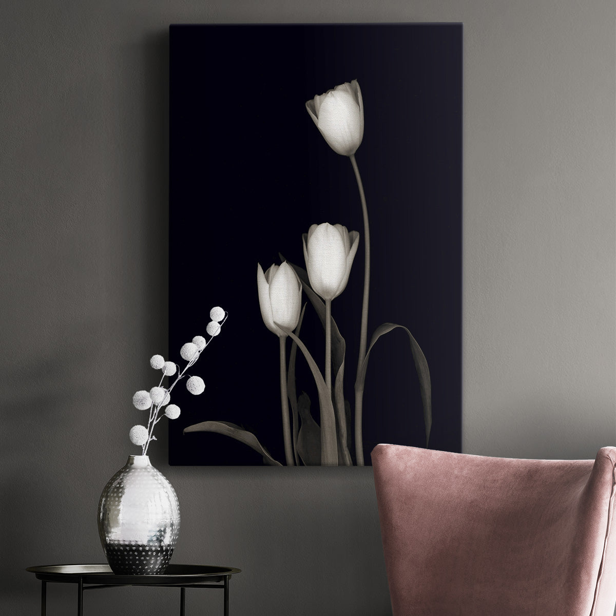 Tulip Pose III - Canvas Art Print