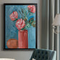 Rosa Blooms II - Modern Framed Canvas Print