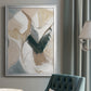 Marble Lines II - Modern Framed Canvas Print