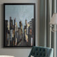 City Beat - Modern Framed Canvas Print