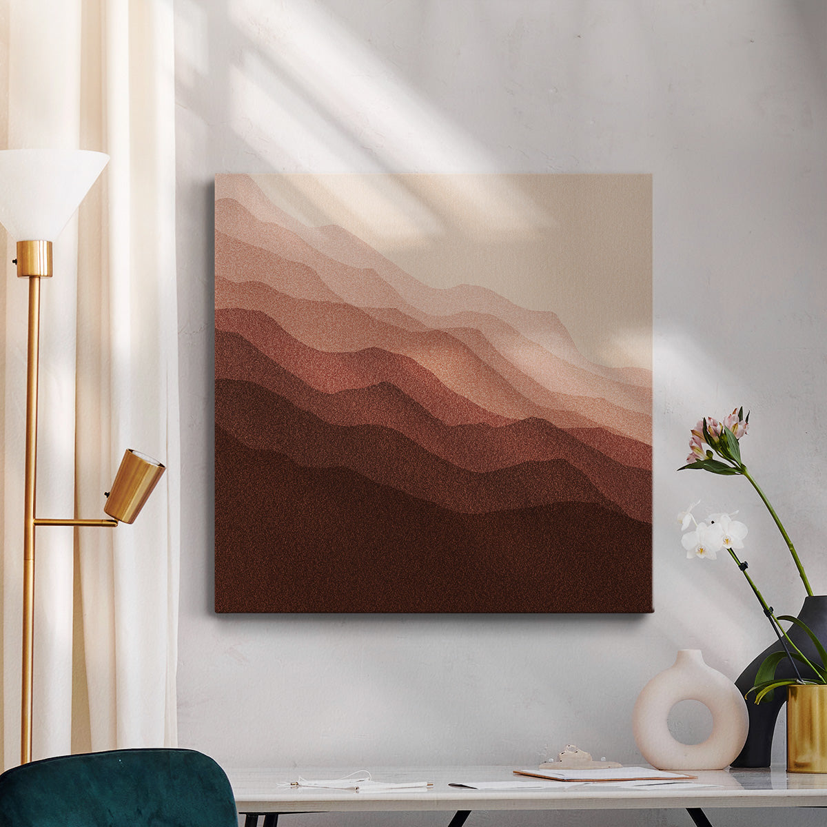 Gradient Scape I - Canvas Art Print