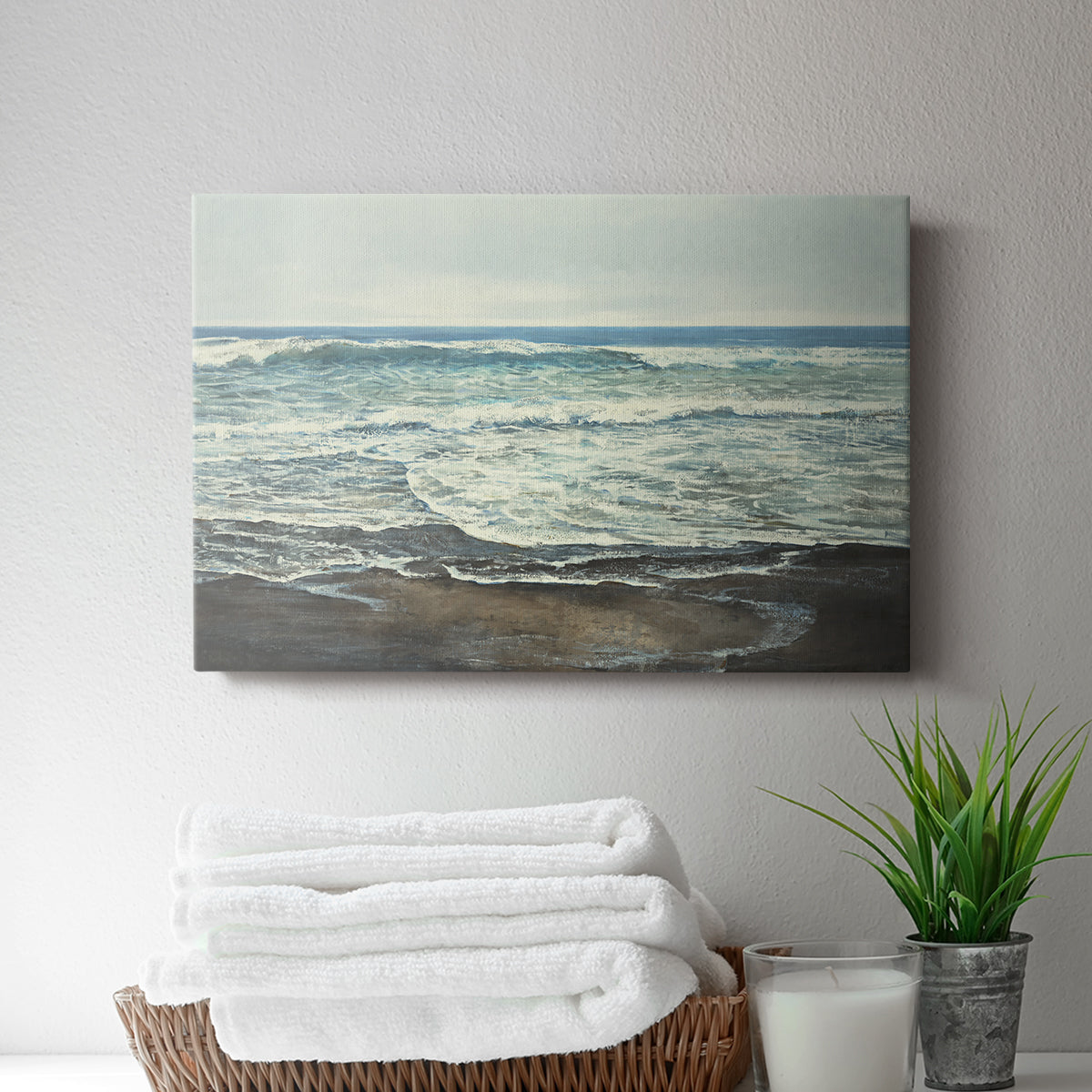 Coastal Reflection - Canvas Art Print