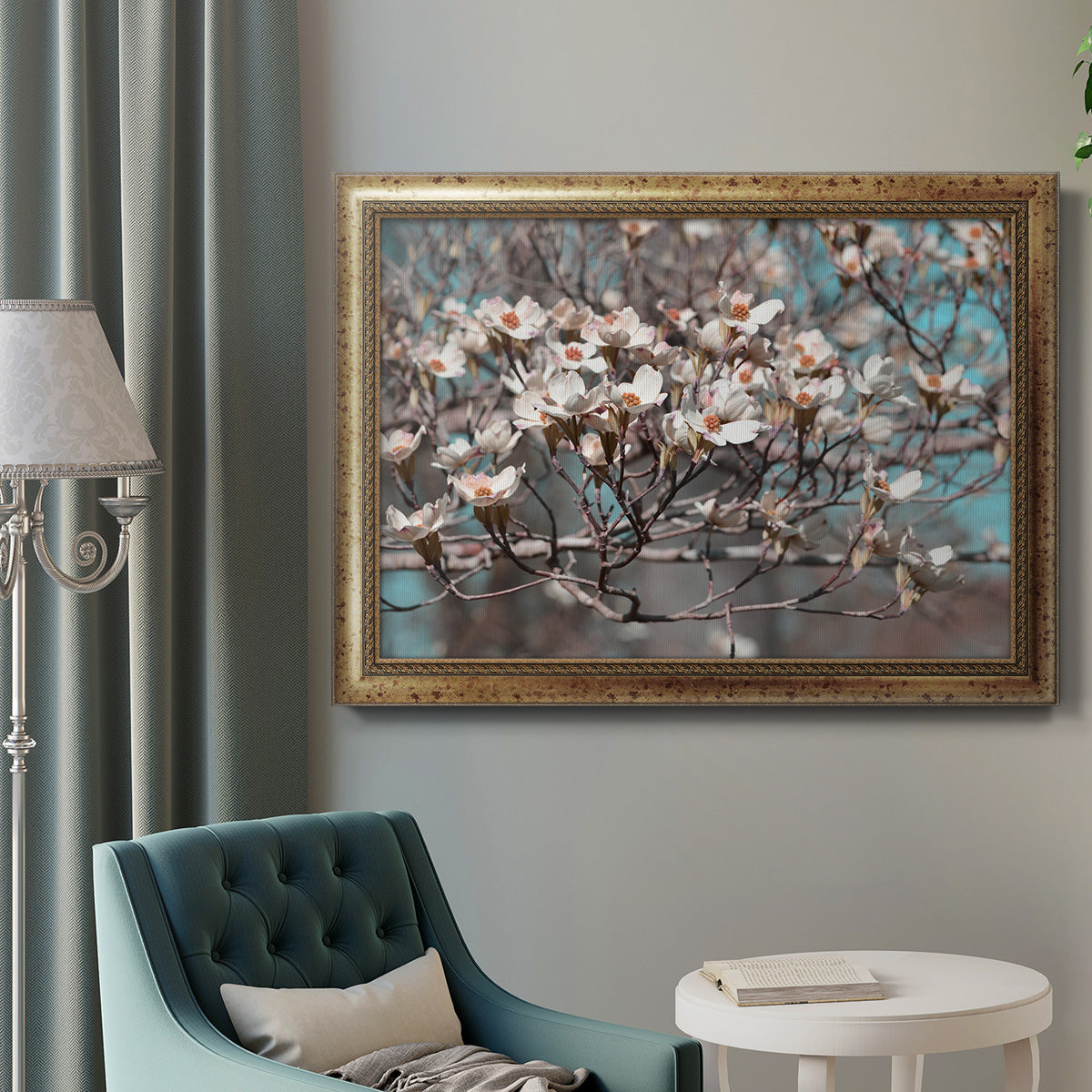 Dogwood Spring II Premium Framed Canvas- Ready to Hang