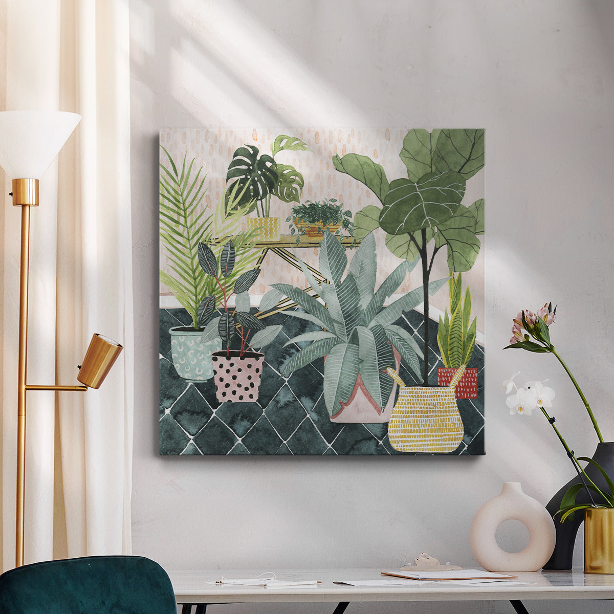 Modern Jungle I - Canvas Art Print