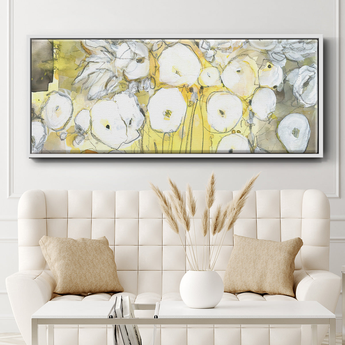 Heirloom Treasure II - Floater Framed Canvas Print