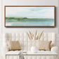 Green Ribbon Coast II - Floater Framed Canvas Print