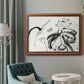 Lotus Study III Premium Framed Canvas- Ready to Hang